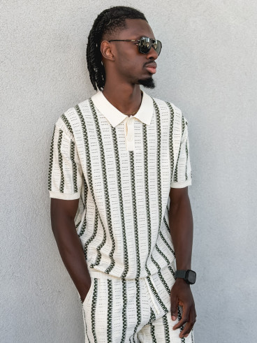 Ensemble Axel - Beige/Vert