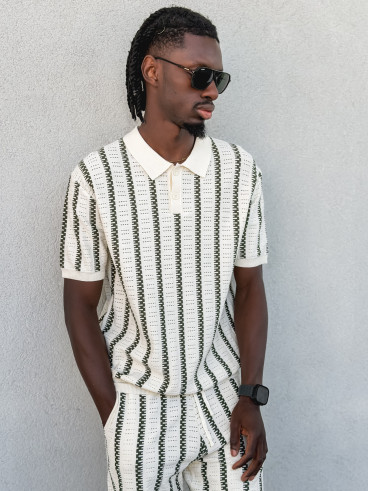 Ensemble Axel - Beige/Vert