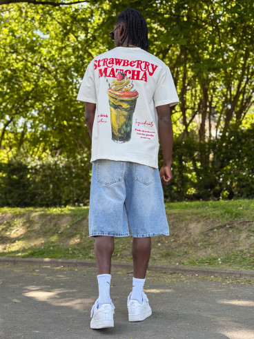 T-shirt "Matcha" - Ecru