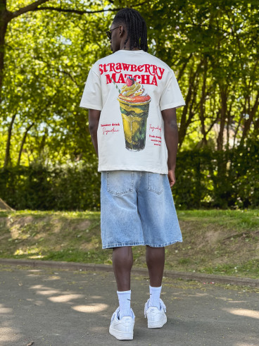 T-shirt "Matcha" - Ecru