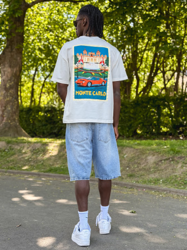 T-shirt "Monte Carlo" - Ecru