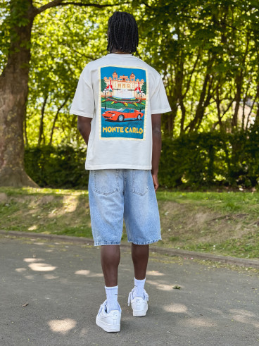 T-shirt "Monte Carlo" - Ecru
