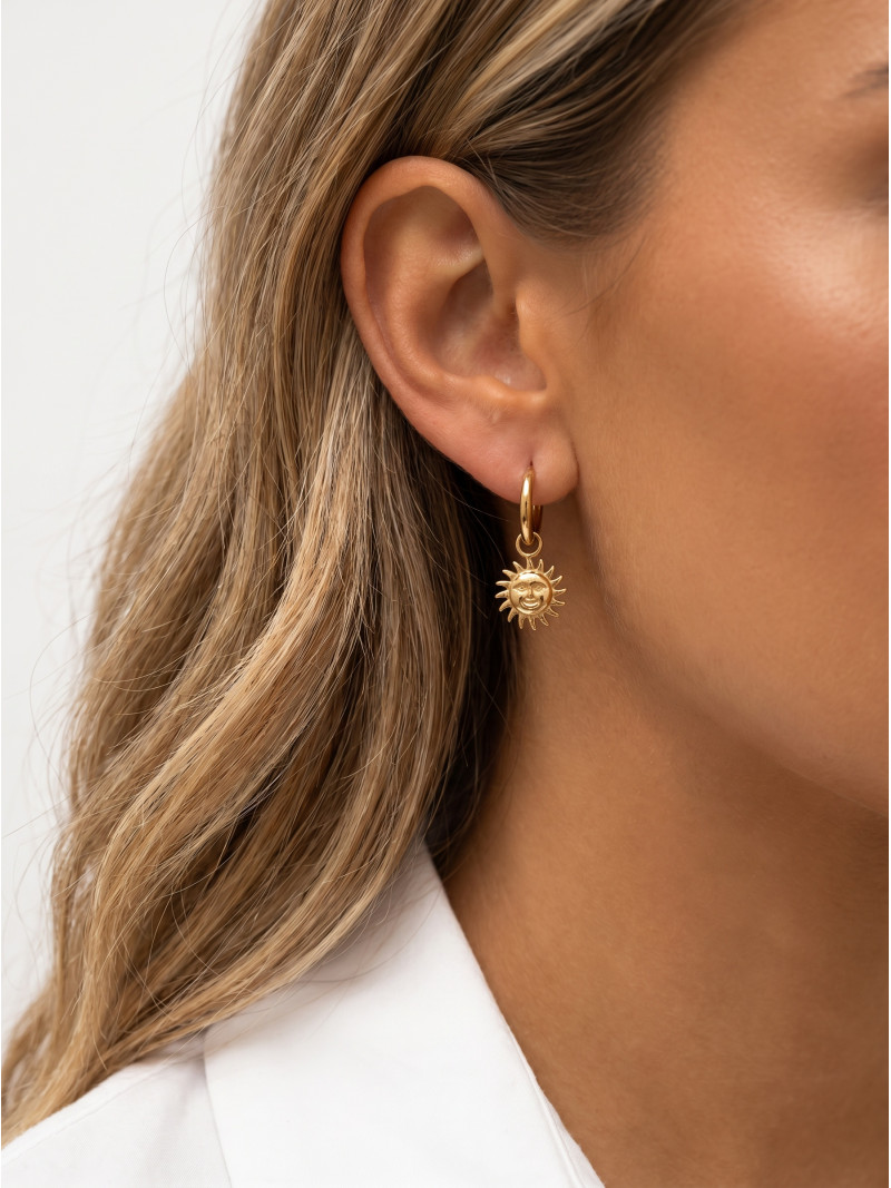 Boucles d'oreilles Lia - Doré