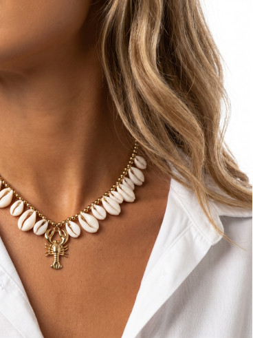 Collier Thalora - Doré