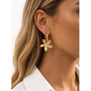 Boucles d'oreilles Taya - Doré