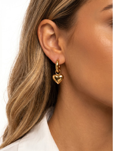 Boucles d'oreilles Lexane - Doré