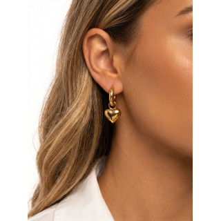 Boucles d'oreilles Lexane - Doré