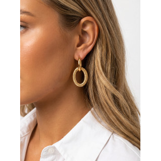 Boucles d'oreilles Divina - Doré