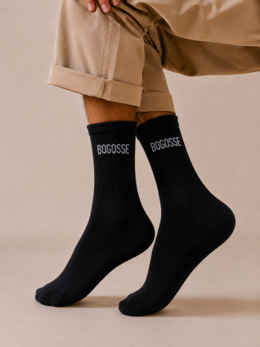 Chaussettes "Bogosse" - Noir