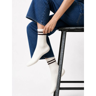 Chaussettes France - Ecru