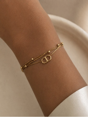 Bracelet Katalyna - Doré
