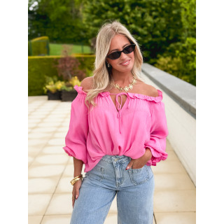 Blouse Dinaé - Fuchsia