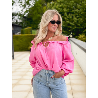 Blouse Dinaé - Fuchsia