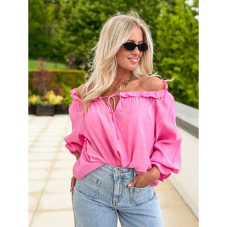 Blouse Dinaé - Fuchsia