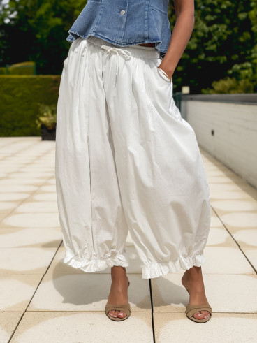 Pantalon Brooklyn - Blanc