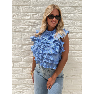 Blouse Paulia - Bleu