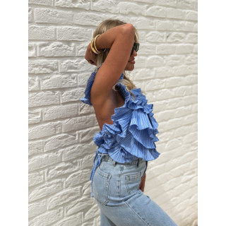 Blouse Paulia - Bleu