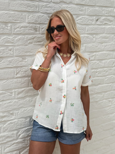 Chemise Céline - Blanc