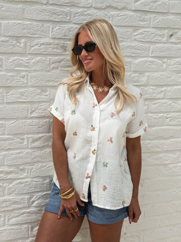 Chemise Céline - Blanc