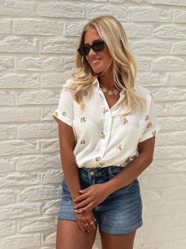 Chemise Céline - Blanc