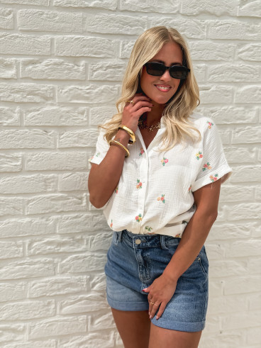 Chemise Céline - Blanc
