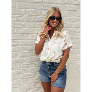 Chemise Céline - Blanc