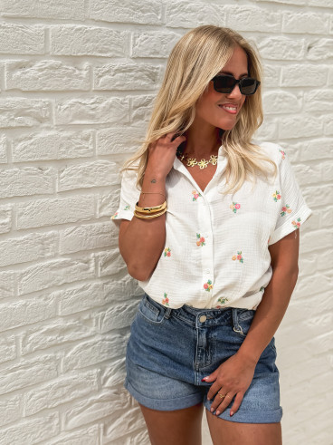 Chemise Céline - Blanc