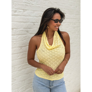 Top en tricot Chelsea - Jaune
