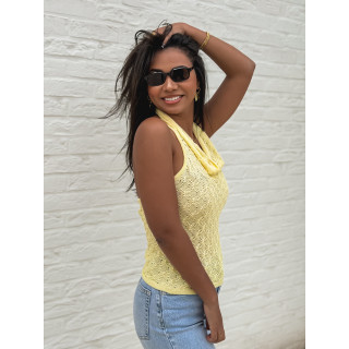 Top en tricot Chelsea - Jaune