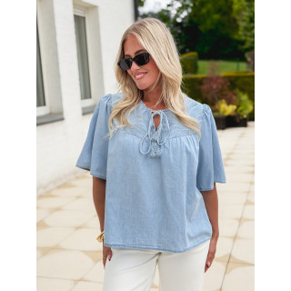 Blouse Bloom - Bleu clair