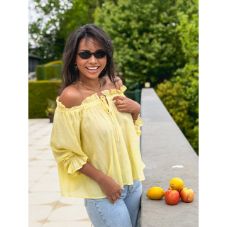 Blouse Dinaé - Jaune