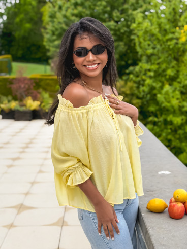 Blouse Dinaé - Jaune