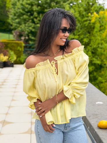 Blouse Dinaé - Jaune