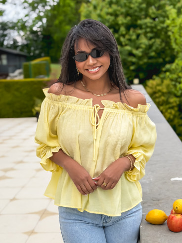 Blouse Dinaé - Jaune