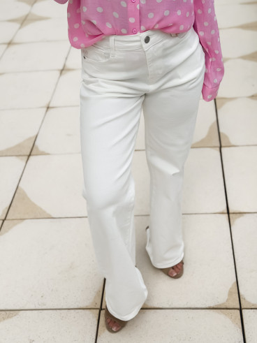 Jeans Musélia - Blanc