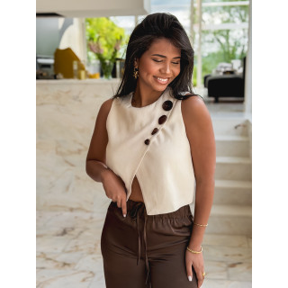Blouse Syana - Beige