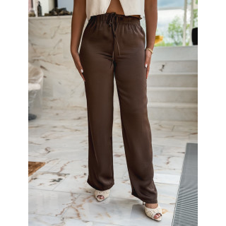 Pantalon fluide Molya - Chocolat