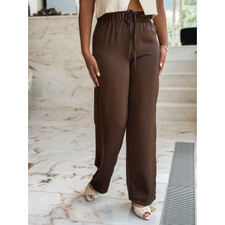 Pantalon fluide Molya - Chocolat