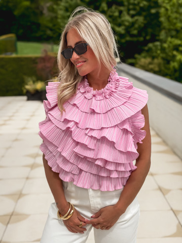 Blouse Paulia - Rose