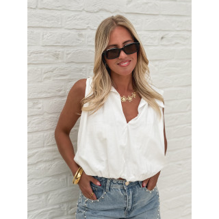 Blouse España - Blanc