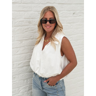 Blouse España - Blanc