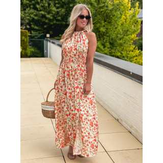 Robe longue Lauriana - Orange