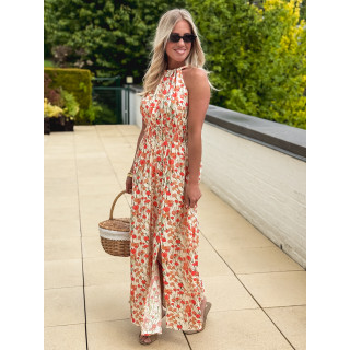 Robe longue Lauriana - Orange
