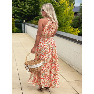Robe longue Lauriana - Orange
