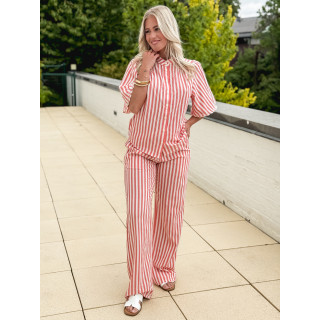 Pantalon Carina - Rouge
