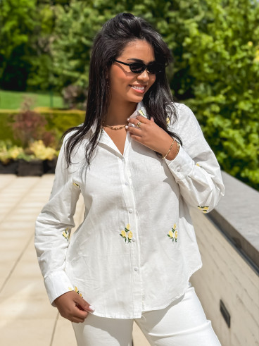 Chemise Clémentina - Blanc