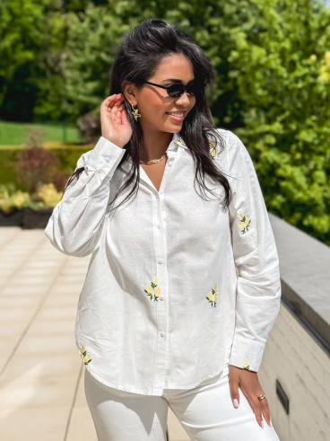 Chemise Clémentina - Blanc