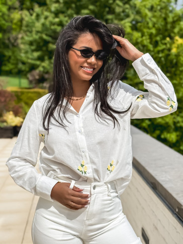 Chemise Clémentina - Blanc