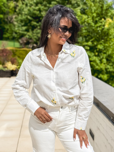 Chemise Clémentina - Blanc