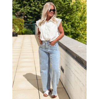 Chemisier Marilise - Blanc